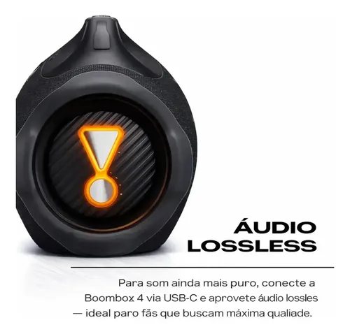 Caixa de Som JBL Boombox 4 Bluetooth 210W Preta Bivolt - 3