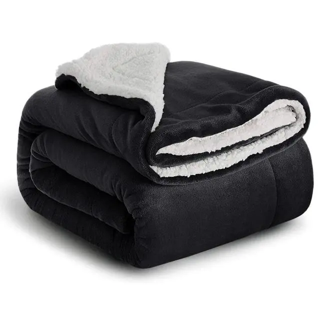 Coberdrom Casal Queen Sherpa Edredrom Pele de Carneiro 2,40m x 2,20m - 9